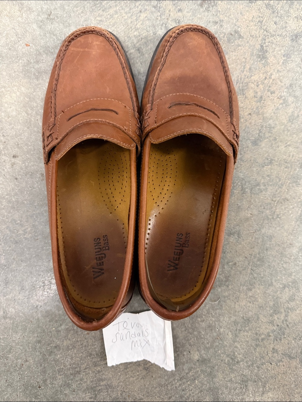 Classic Brown Leather Penny Loafers — Women's Slip-On Comfort - Picture 3 of 5